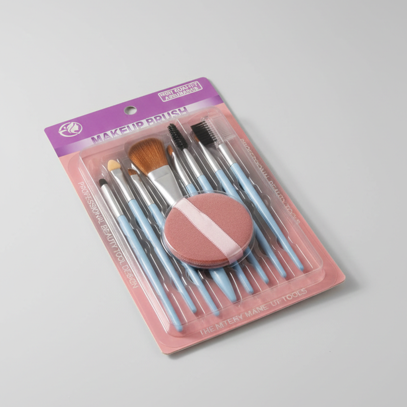 Makeup Brush Set 8-Piece8-Piece (with Beauty Sponge)
