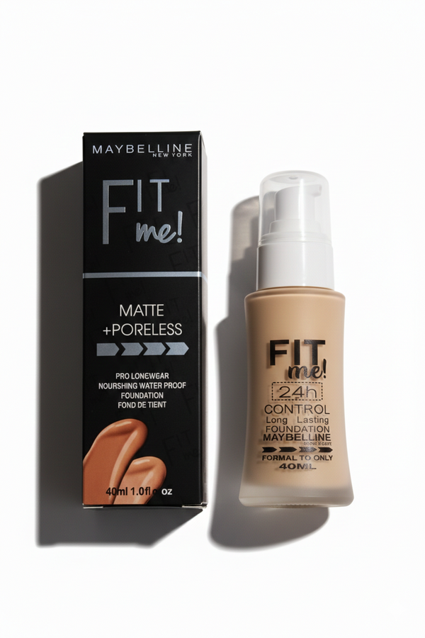Maybelline Fit Me Matte Control Foundation 24H