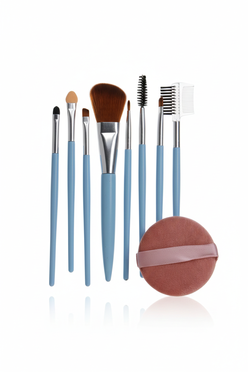 Makeup Brush Set 8-Piece8-Piece (with Beauty Sponge)