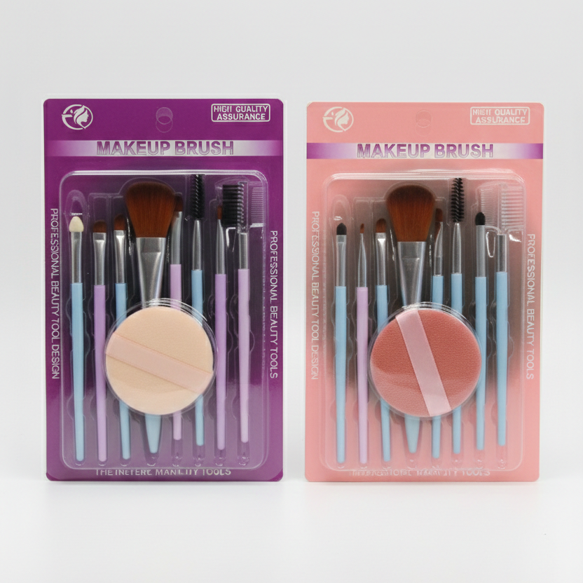 Makeup Brush Set 8-Piece8-Piece (with Beauty Sponge)