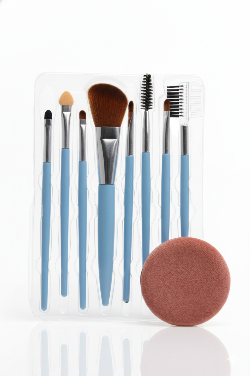 Makeup Brush Set 8-Piece8-Piece (with Beauty Sponge)